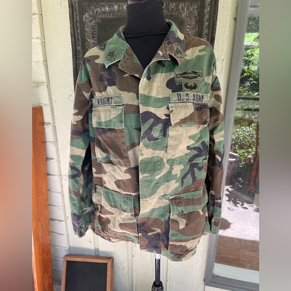 us military Shirts Vintage Us Army Blouse Poshmark